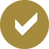 Gold Tick Icon