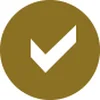 Gold Tick Icon